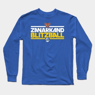 Zanarkand Blitzball (blue BG) Long Sleeve T-Shirt